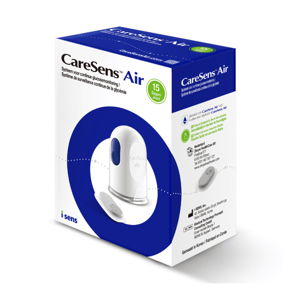 CareSens Air CGM sensor